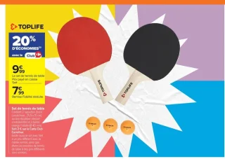 Set de tennis de table