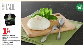 Burrata Basilic