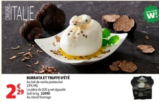 Burrata et Truffe d'Été