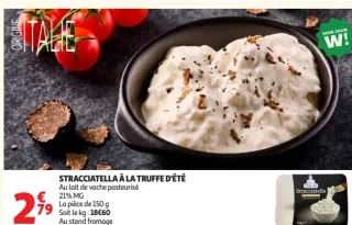 Stracciatella à la Truffe d'Été