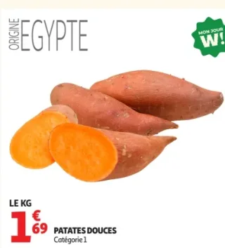 Patates douces