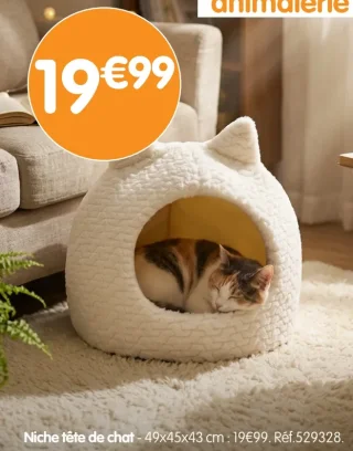 Niche tête de chat