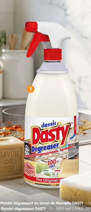 Pistolet dégraissant Dasty