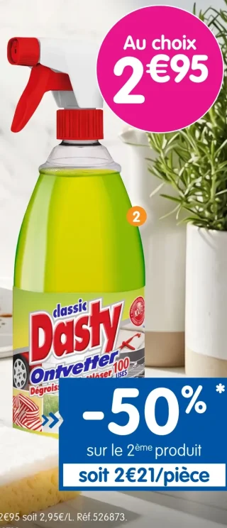 Pistolet dégraissant au savon de Marseille Dasty