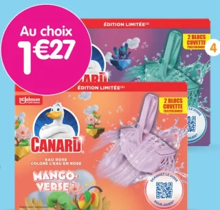 Canard Lot de 2 blocs WC