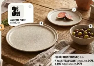 Collection 'Bonsai' / Assiette plate