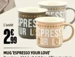 Mug 'Espresso Your Love'