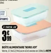 Boîte alimentaire 'Boro Joy'