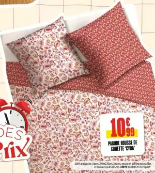 Parure housse de couette 'Cyra'
