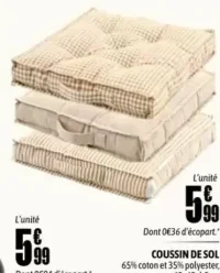 Coussin de sol