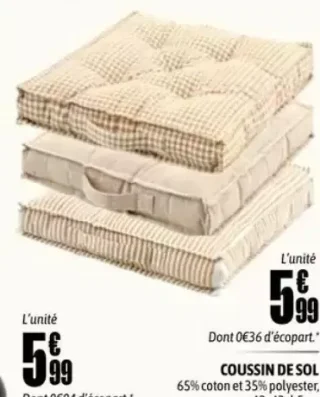 Coussin de sol
