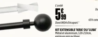 Kit extensible 'Kira' ou 'Luba'