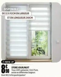Store jour/nuit