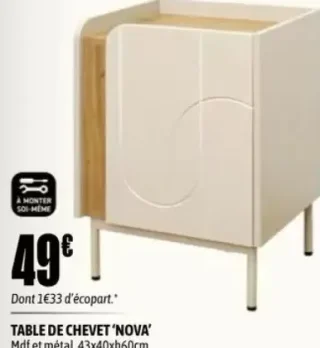 Table de chevet 'Nova'