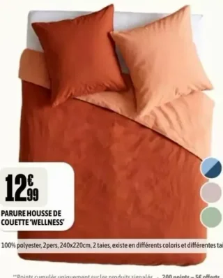 Parure housse de couette 'Wellness'