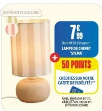 Lampe de chevet 'Sylma'