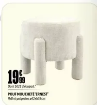Pouf moucheté 'Ernest'