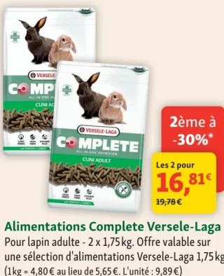 Alimentations Complete Versele-Laga