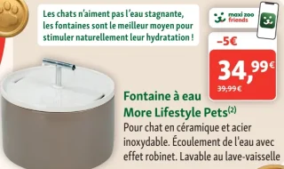 Fontaine à eau More Lifestyle Pets
