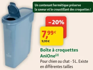 Boîte à croquettes AniOne
