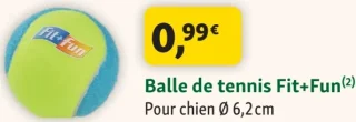 Balle de tennis Fit+Fun