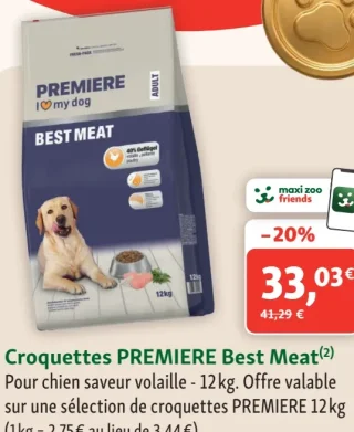 Croquettes PREMIERE Best Meat