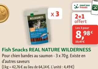 Fish Snacks REAL NATURE WILDERNESS
