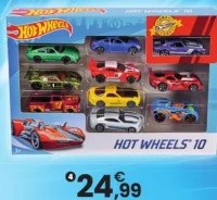 Coffret de 10 véhicules Hot Wheels