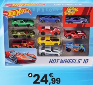 Coffret de 10 véhicules Hot Wheels