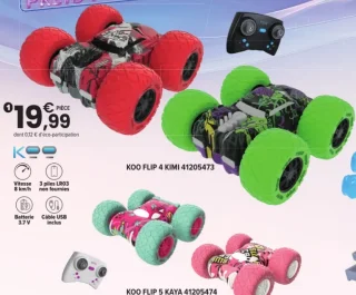Voiture télécommandée Koo Flip 4 Kimi / Koo Flip 5 Kaya