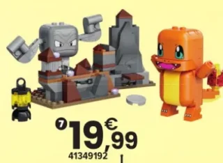 Pokémon - Smart Play - Salamèche et racaillou, le combat dans la grotte