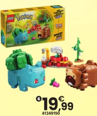 Pokémon - Smart Play - Bulbizarre et Keunotor délice de baies