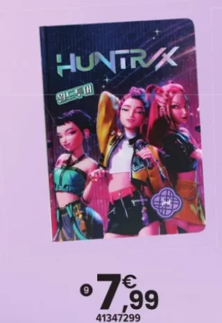 Notebook A5 Huntrix