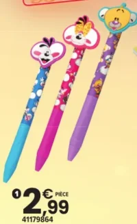 Stylo Effaçable 2D Diddl