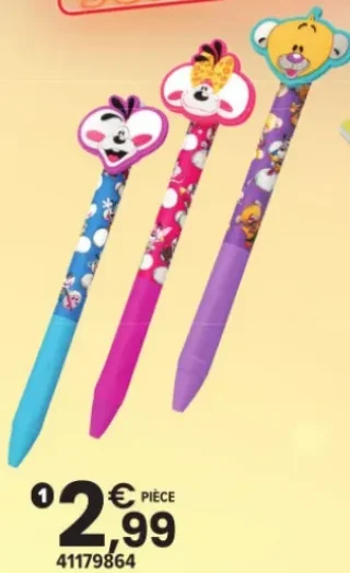 Stylo Effaçable 2D Diddl