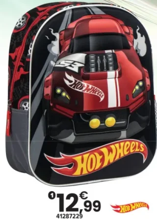 SAC À DOS 3D Hot Wheels