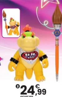 Figurine Bowser Jr avec Pinceau
