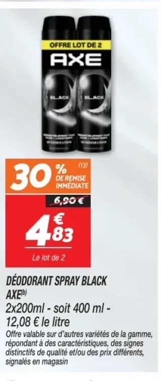 Déodorant Spray Black Axe