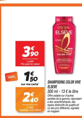 Shampooing Color Vive L'Oréal Elseve