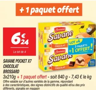 Savane Pocket x7 chocolat Brossard