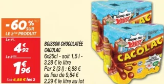 BOISSON CHOCOLATEE CACOLAC