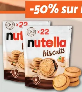 Nutella Biscuits x22