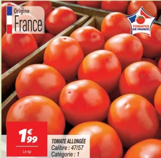 Tomate allongée