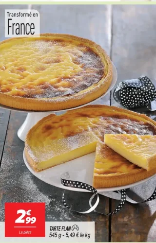 Tarte flan