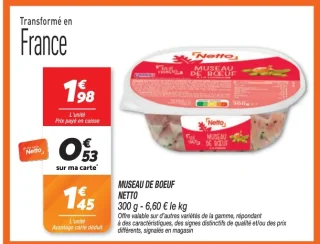 Museau de Boeuf Netto