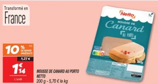 Mousse de canard au Porto Netto