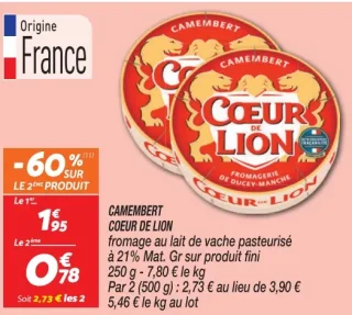 Camembert Coeur de Lion