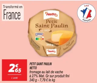 Petit Saint Paulin Netto