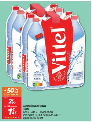 EAU MINÉRALE NATURELLE VITTEL