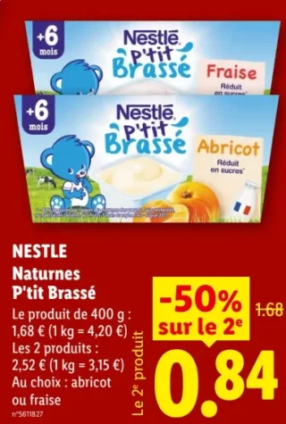 NESTLE Naturnes P'tit Brassé